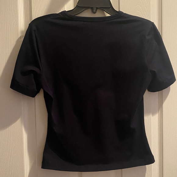 St. John Embellished Logo T Shirt. - Picture 2 of 4